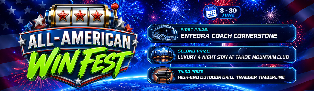 Sloto Stars casino 4th of July promotion