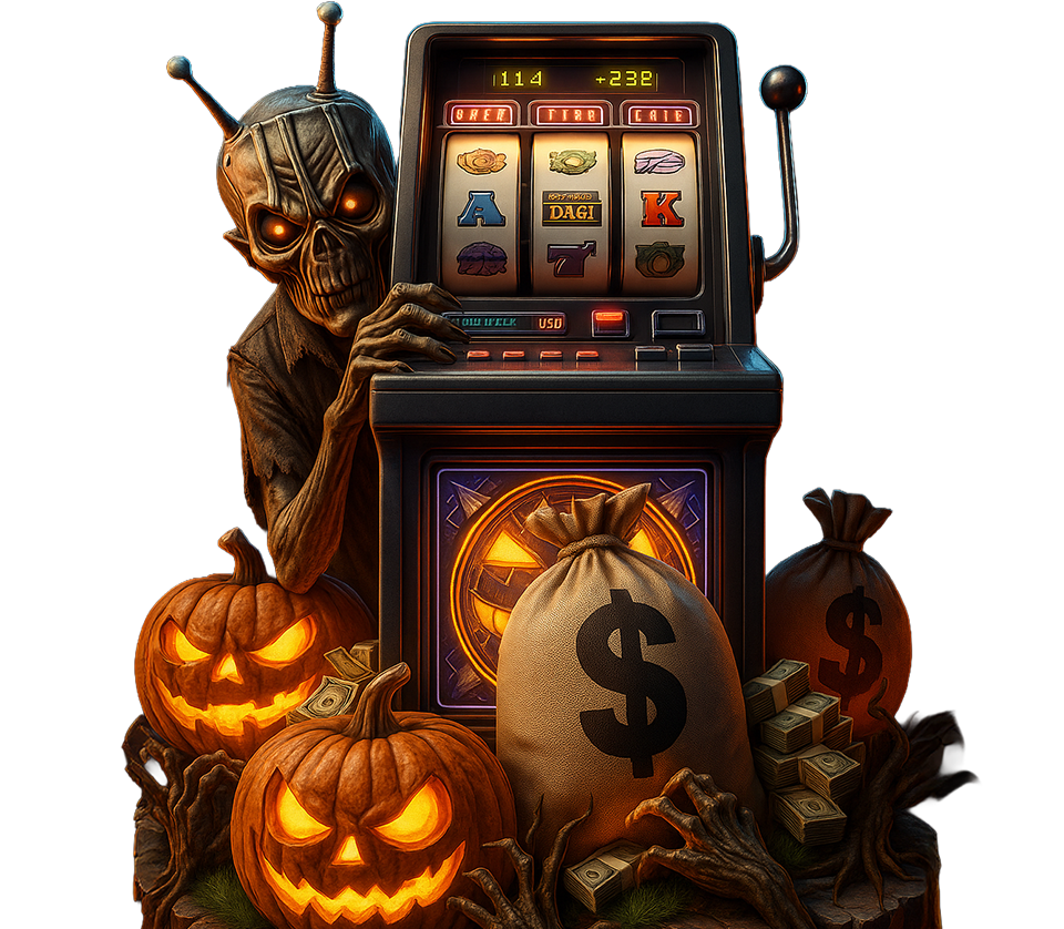 alien slot cash graphic