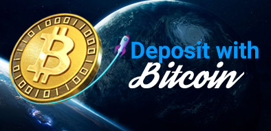 Deposit with bitcoin