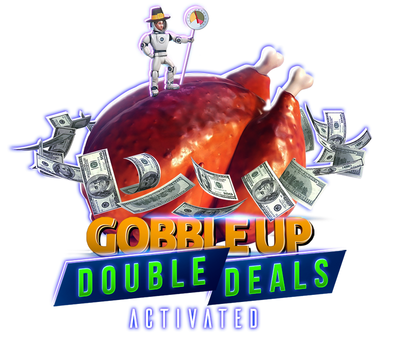 gobble up promo logo